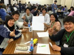 1番早く完成させたのはこのチーム。スゴイぞ!!