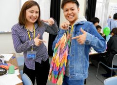 一羽一羽夢の詰まった千羽鶴!