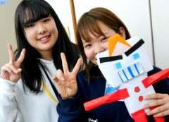 手作りのロボット!かわいい!