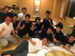 恋バナで大盛り上がり~\( ^o^ )/