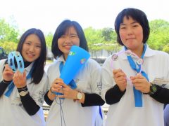 女子からの応援は格別!!