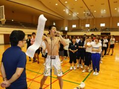 これからの競技にむけて気合が入りました!