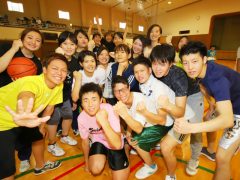 先輩方には負けない!気合十分な1年生!(+加藤くん)