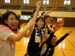応援も全力!みんな大盛り上がり!