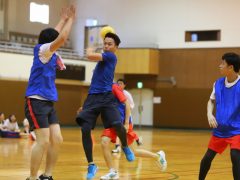 ハンドボール!最後の力を振り絞って本気で戦います!