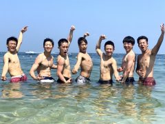 筋肉すごいね!あこがれるー!