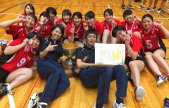 監督、マネージャーと共に!みんなで手にした3位!