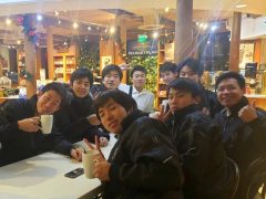おしゃんなアメリカンカフェ。素敵なひとときを過ごせたね!
