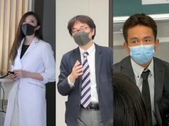 左から以倉 彩翔先生、笹部 雅大先生、鈴木 啓司先生!