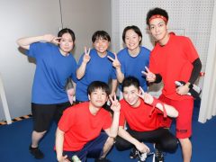 学年を越えての交流もあちこちで見られました💛 こちらは3年生&1年生!!
